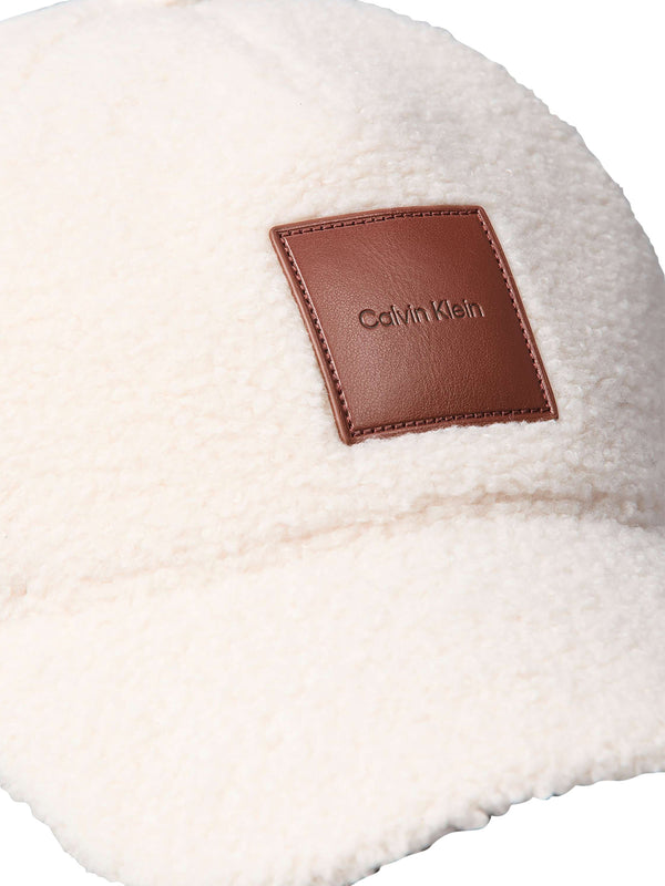 CALVIN ACC.2USCITA Cappello Clavin Klein All-Over Sherp - Avorio