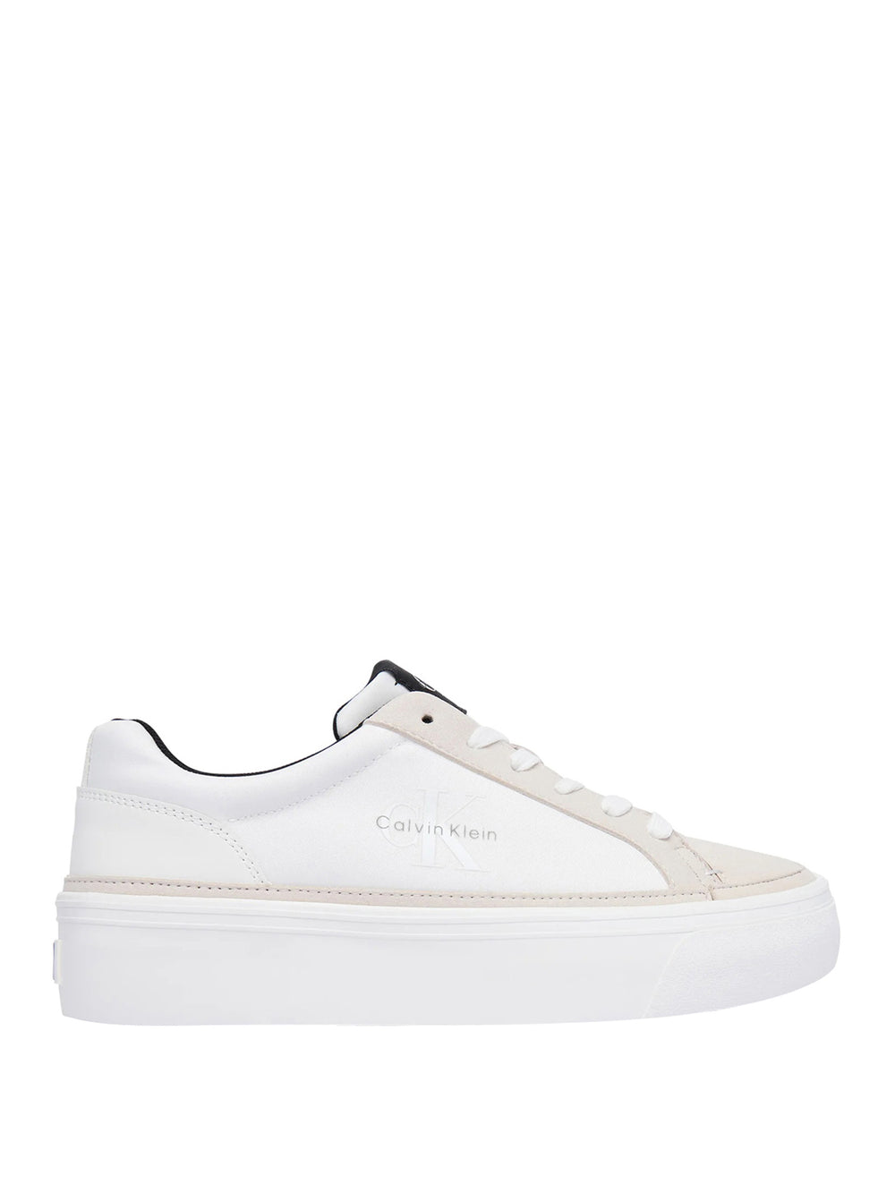CALVIN CALZATURE Sneakers Calvin Klein Vulc Flatf Laceup - Bianco