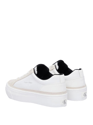 CALVIN CALZATURE Sneakers Calvin Klein Vulc Flatf Laceup - Bianco