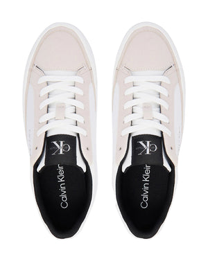 CALVIN CALZATURE Sneakers Calvin Klein Vulc Flatf Laceup - Bianco