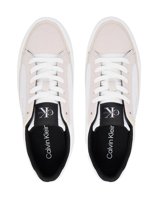 CALVIN CALZATURE Sneakers Calvin Klein Vulc Flatf Laceup - Bianco