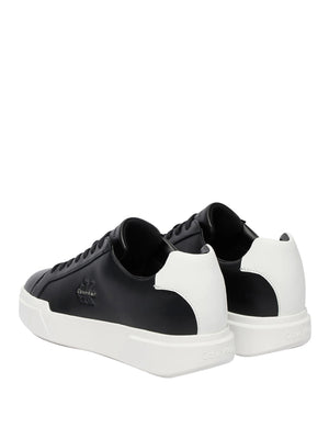CALVIN CALZATURE Sneakers Calvin Klein Chunky Cupsole Laceup Lth Nero Bianco