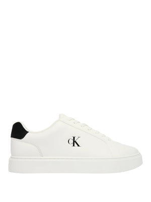 CALVIN CALZATURE Calvin Klein Sneakers Classic Cupsole Laceup Lth Bianco