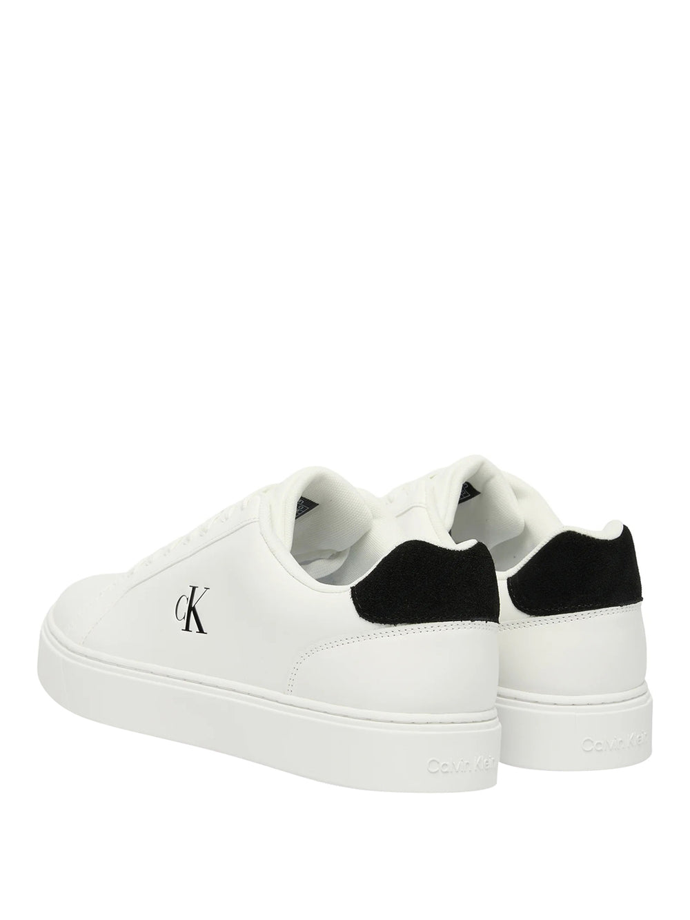 CALVIN CALZATURE Calvin Klein Sneakers Classic Cupsole Laceup Lth Bianco