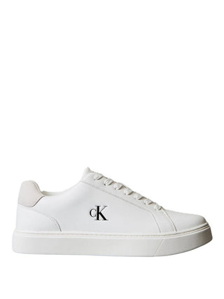 CALVIN CALZATURE Sneakers Calvin Klein Classic Cupsole Laceup Lth Bianco