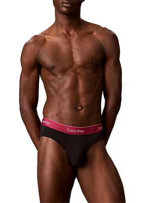 Calvin Klein Slip Icon Cotton Stretch Calvin Klein - Blac/ Poseidon