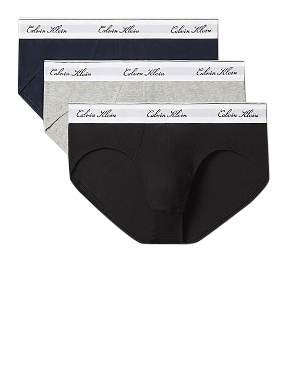 Calvin Klein Slip Icon Cotton Calvin Klein - black/grey heather/dark sapphire