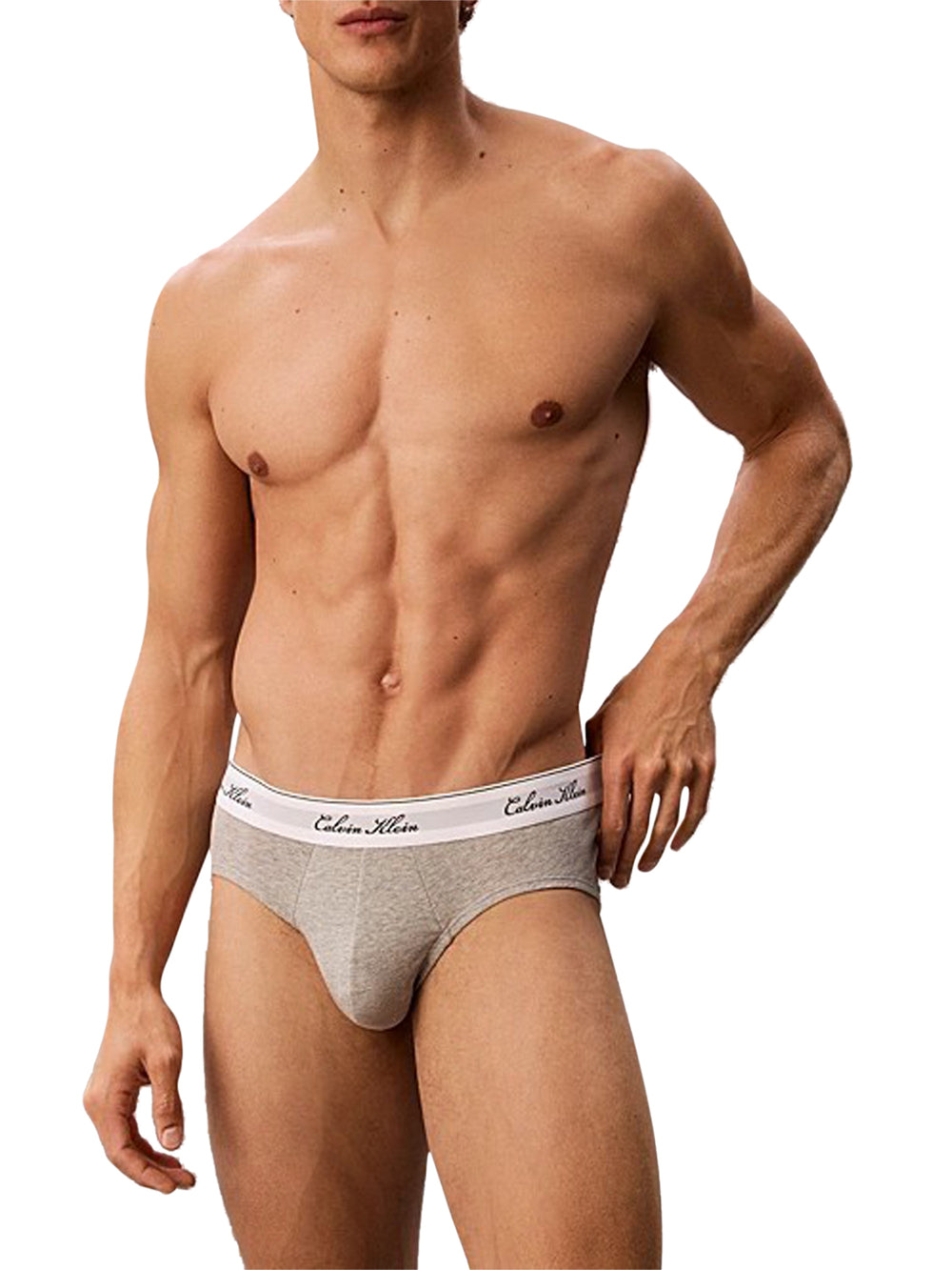 Calvin Klein Slip Icon Cotton Calvin Klein - black/grey heather/dark sapphire