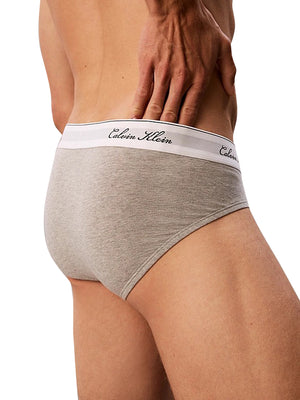 Calvin Klein Slip Icon Cotton Calvin Klein - black/grey heather/dark sapphire