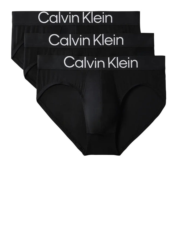 Calvin Klein Slip 3pK Ultra Soft Cotton - Nero
