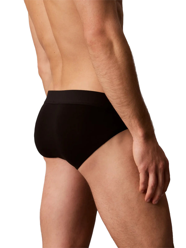 Calvin Klein Slip 3pK Ultra Soft Cotton - Nero