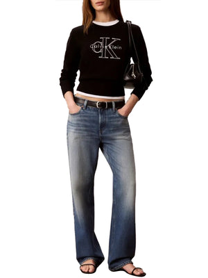 CALVIN2 1USCITA Felpa Calvin Klein - Nero