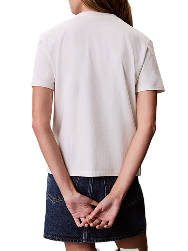 CALVIN2 1USCITA T-Shirt Graphic Tees Calvin Klein - Bianco/Tofu