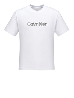 CALVIN2 1USCITA T-Shirt Graphic Tees Calvin Klein - Bianco