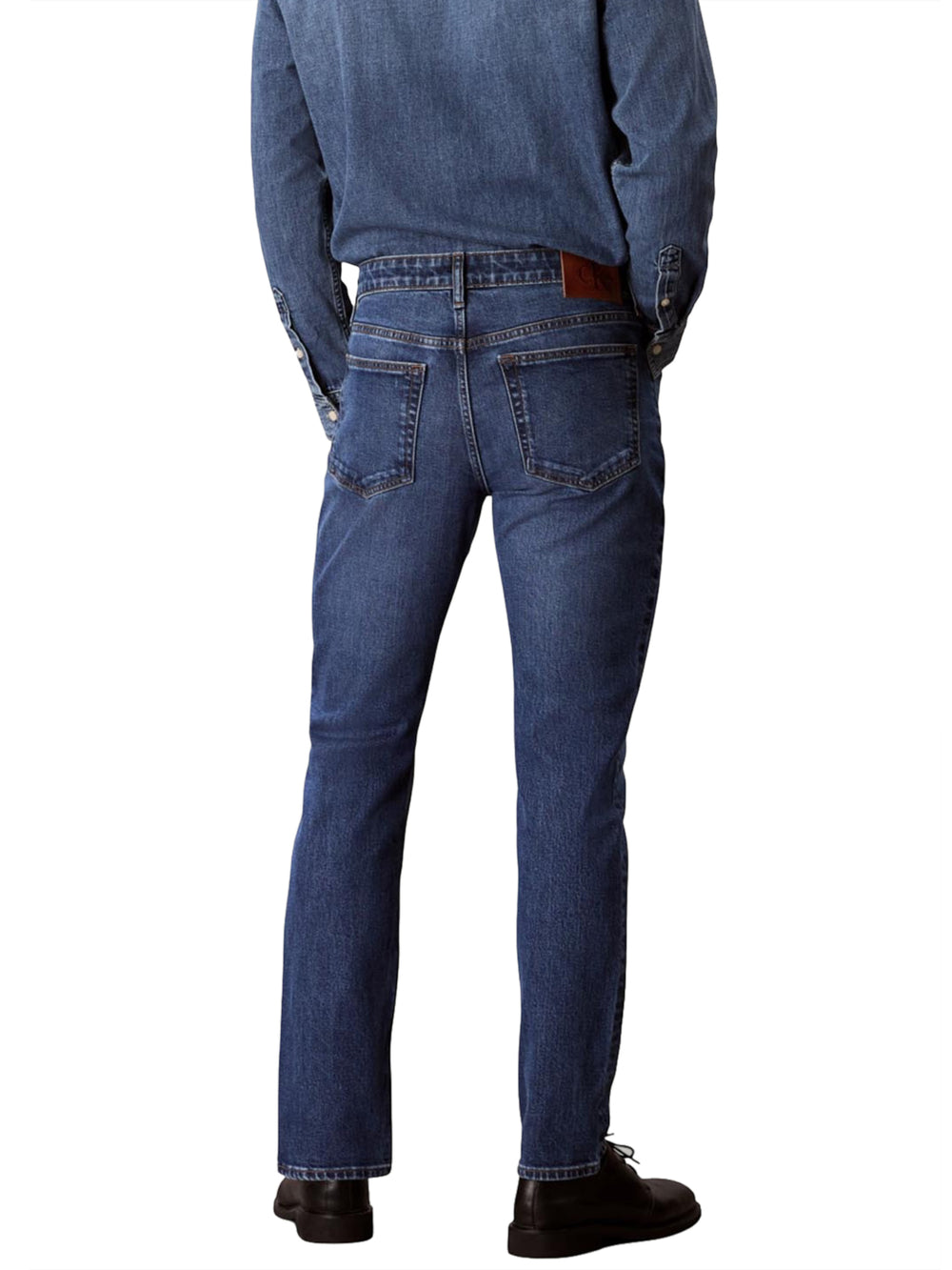 CALVIN2 1USCITA Jeans Calvin Klein Slim Hampto - Denim