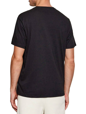 CALVIN2 1USCITA T-Shirt 30S Micro Monolog Calvin Klein - Nero
