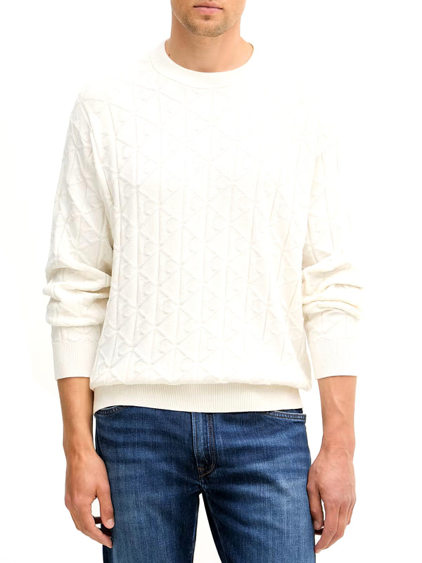 CALVIN2 1USCITA Maglia Calvin Klein In Tinta Unita Tofu