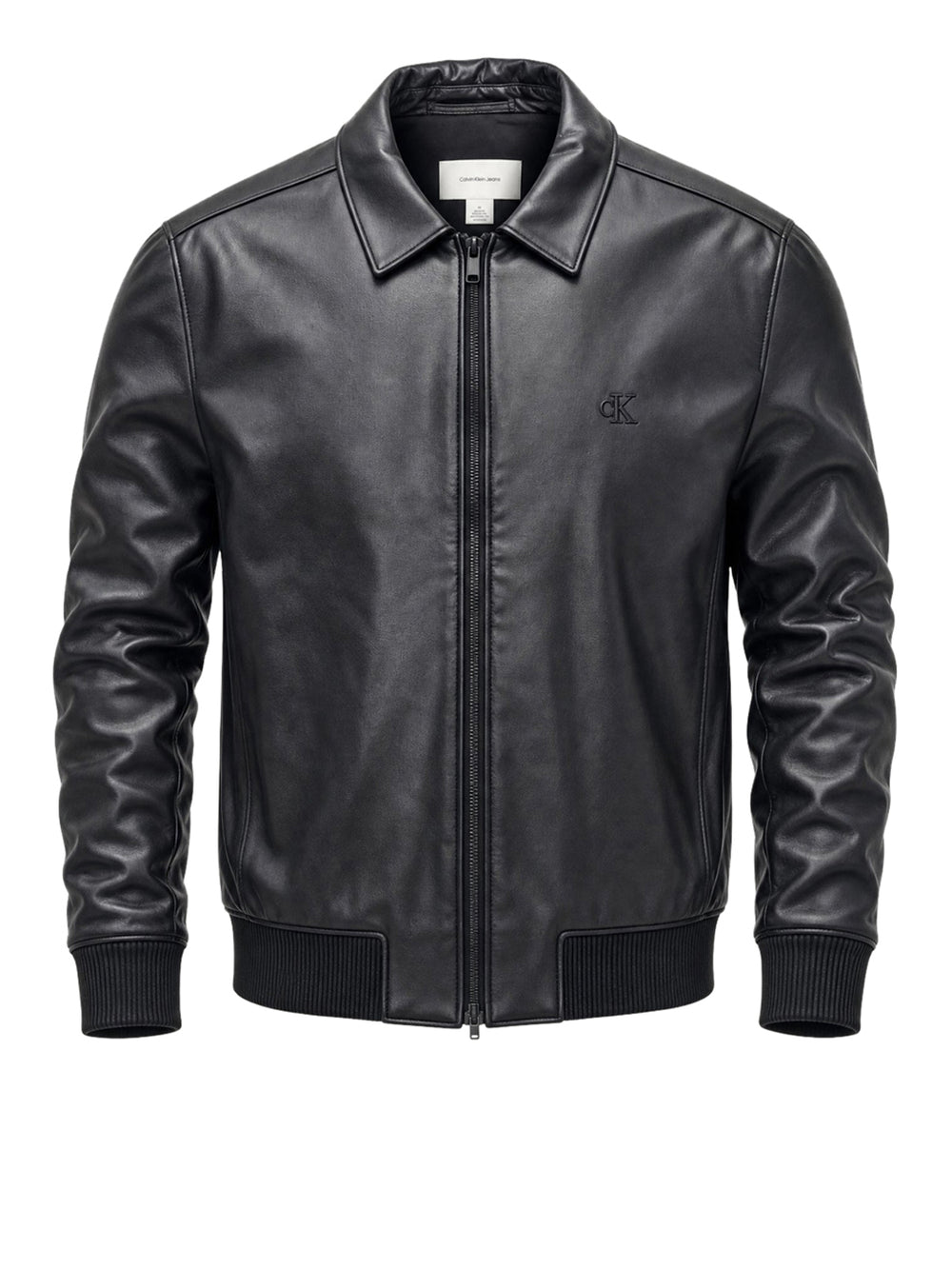 CALVIN2 1USCITA Giubbotto Calvin Klein Monogramma Nero