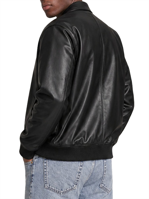 CALVIN2 1USCITA Giubbotto Calvin Klein Monogramma Nero