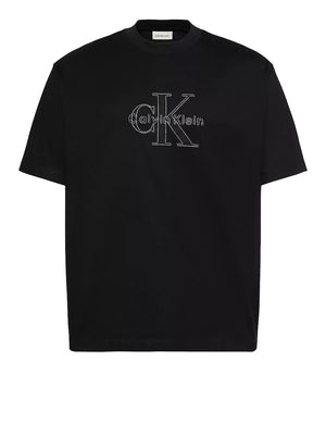 CALVIN2 1USCITA T-Shirt Calvin Klein Graphic Tees - Nero