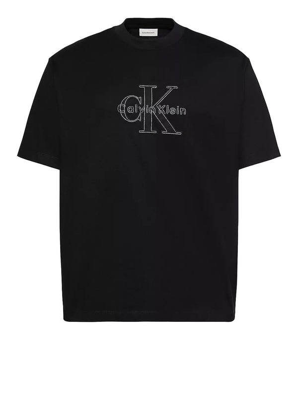 CALVIN2 1USCITA T-Shirt Calvin Klein Graphic Tees - Nero