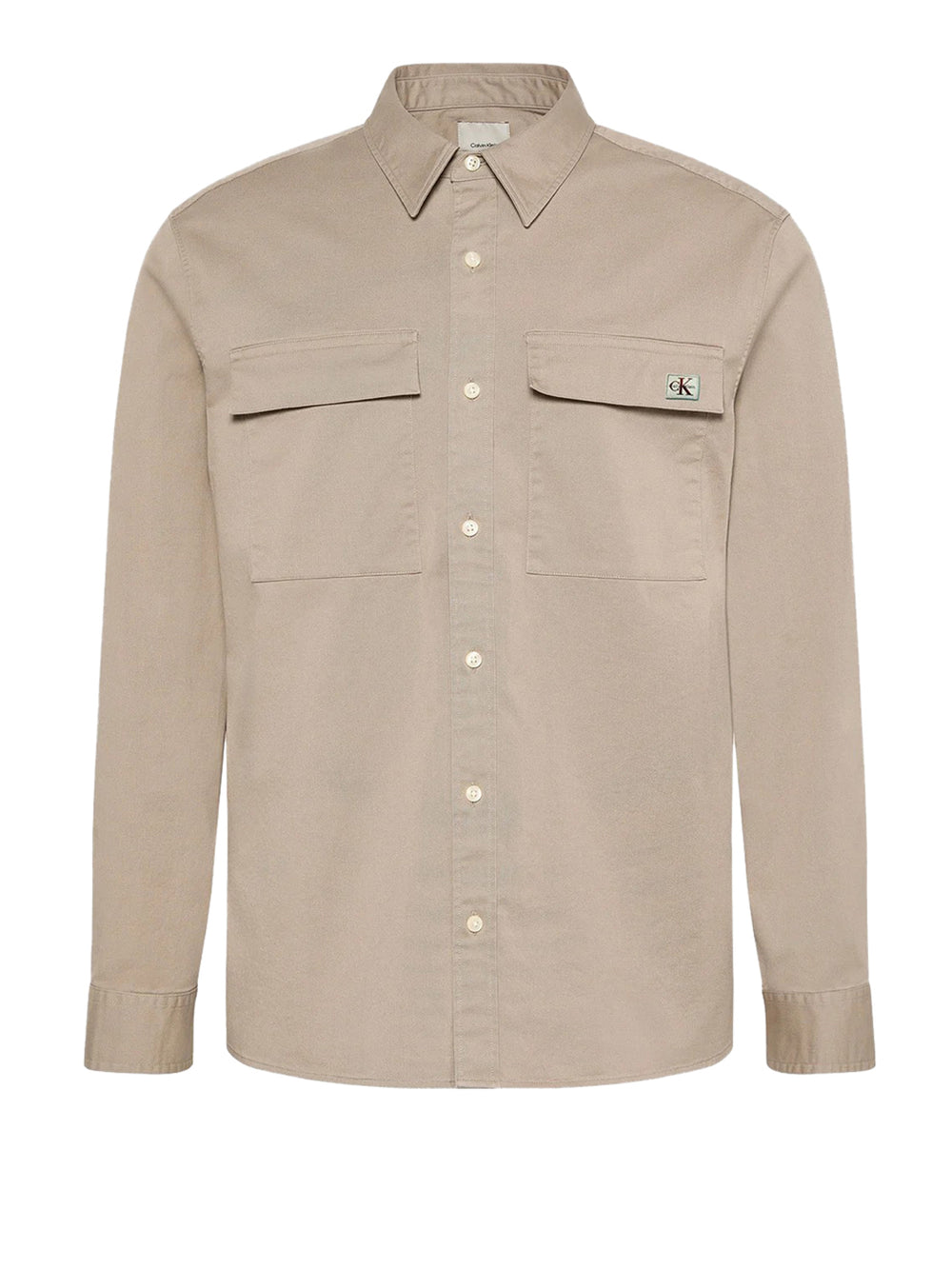 CALVIN2 1USCITA Camicia Casual Calvin Klein - Khaki