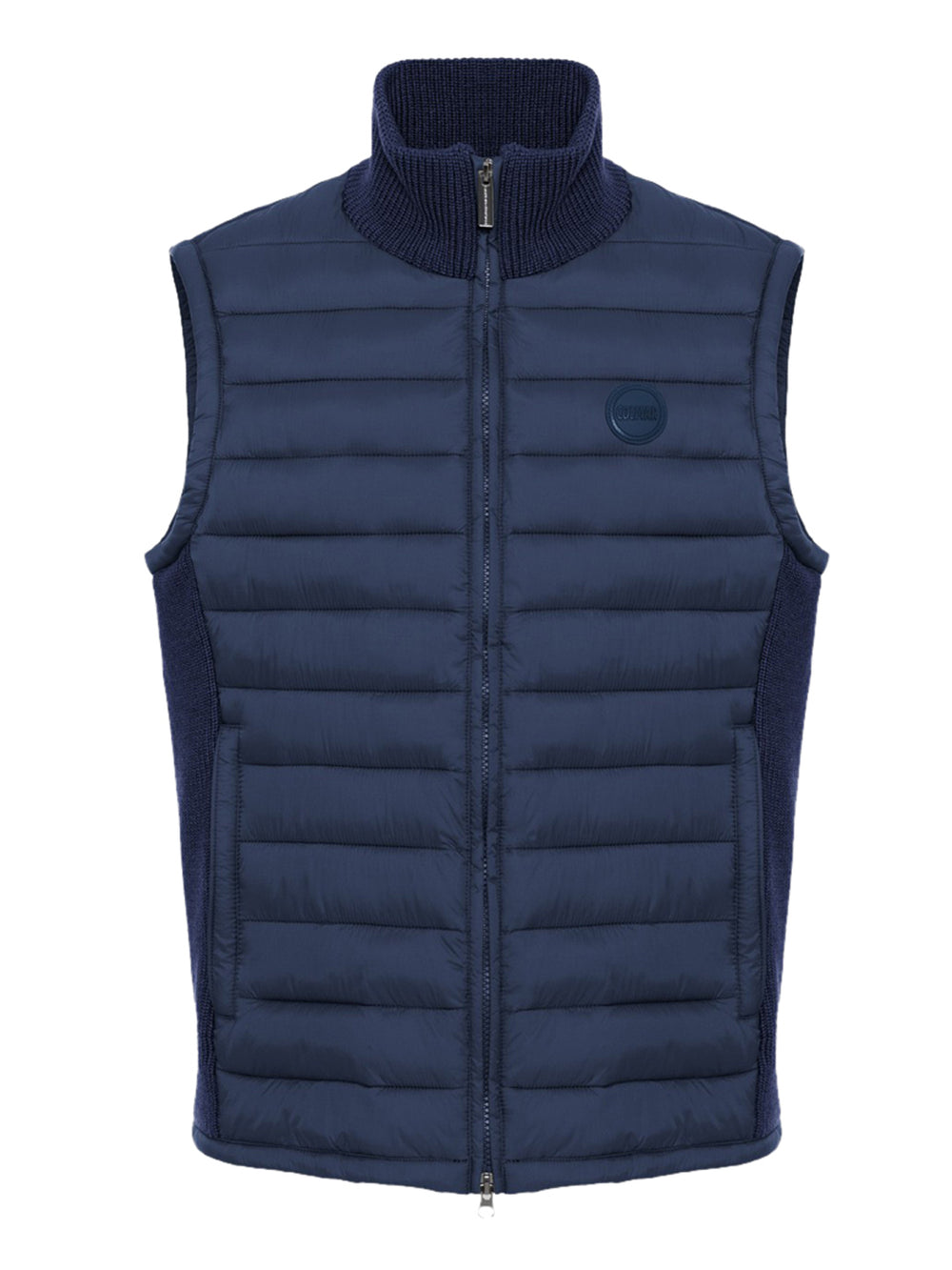 Colmar Gilet Con Inserti In Maglia Colmar - Blu