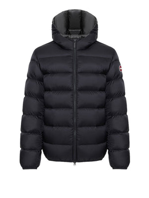 COLMAR Piumino Colmar Logo Impresso Nero