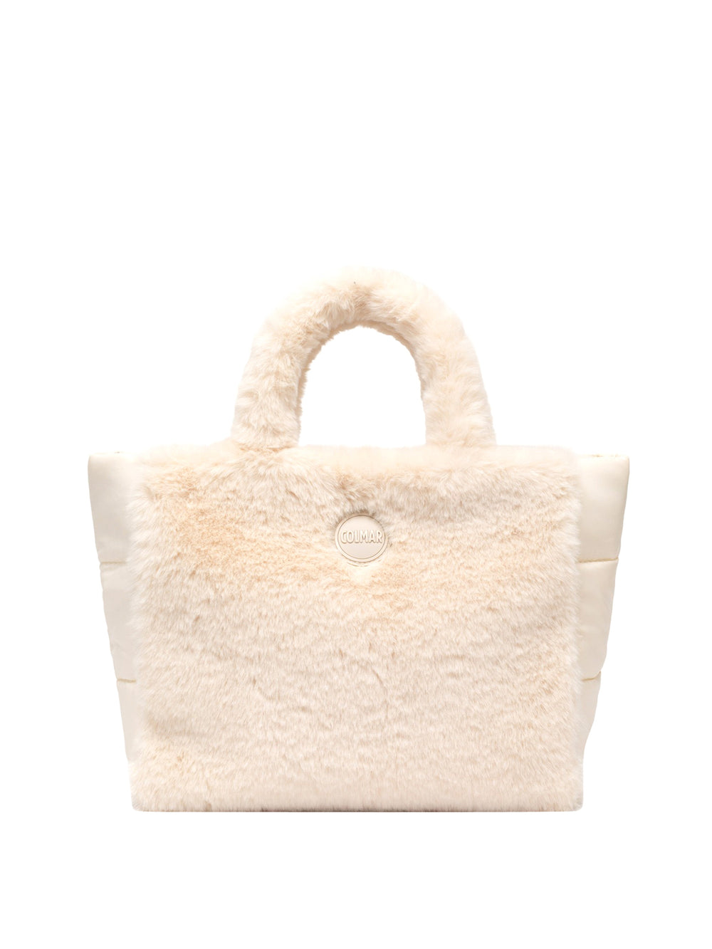 Colmar Borsa Tote In Pelliccia Sintetica Colmar - Nude