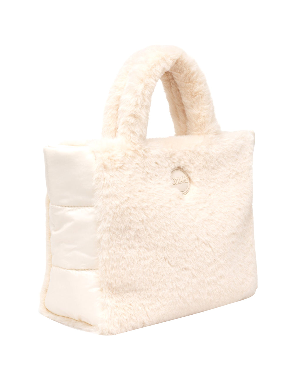 Colmar Borsa Tote In Pelliccia Sintetica Colmar - Nude