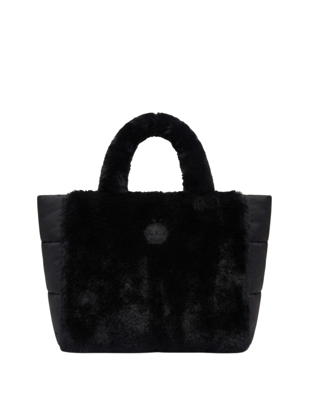 Colmar Borsa Tote In Pelliccia Sintetica Colmar - Nero