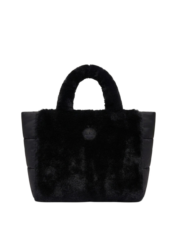 Colmar Borsa Tote In Pelliccia Sintetica Colmar - Nero