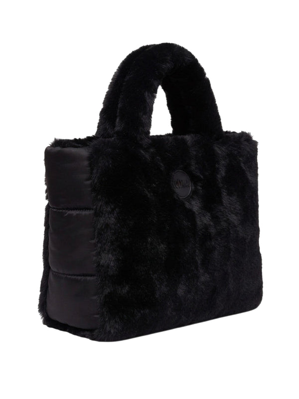 Colmar Borsa Tote In Pelliccia Sintetica Colmar - Nero