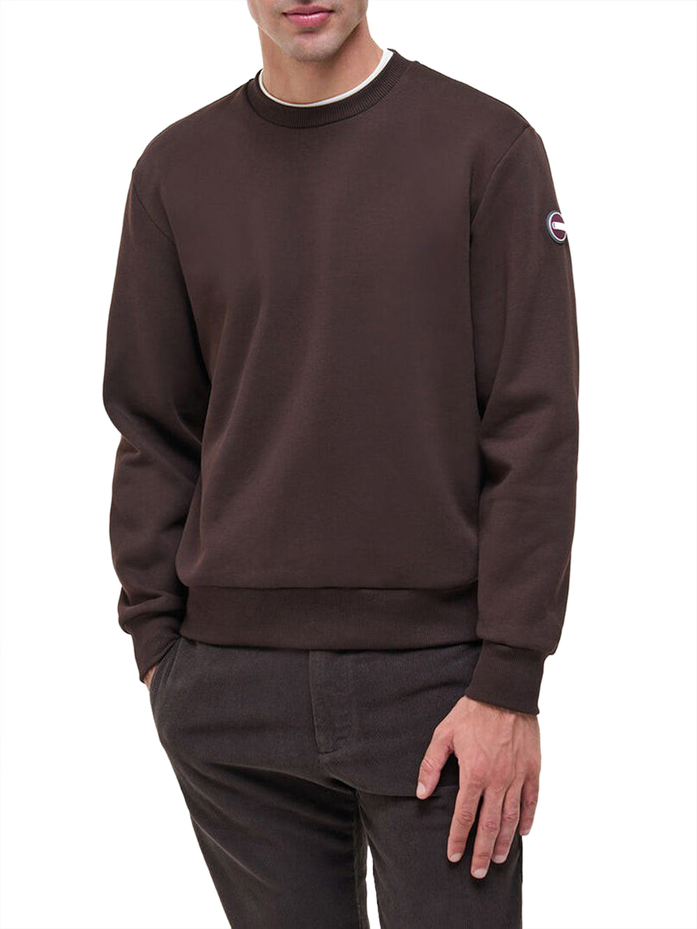 Colmar Felpa Girocollo Uomo Modish Colmar - Black Coffee