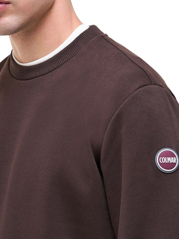 Colmar Felpa Girocollo Uomo Modish Colmar - Black Coffee