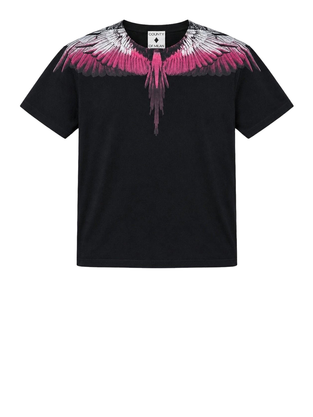 COUNTY OF MILAN T-Shirt Marcelo Burlon Con Stampa Nero