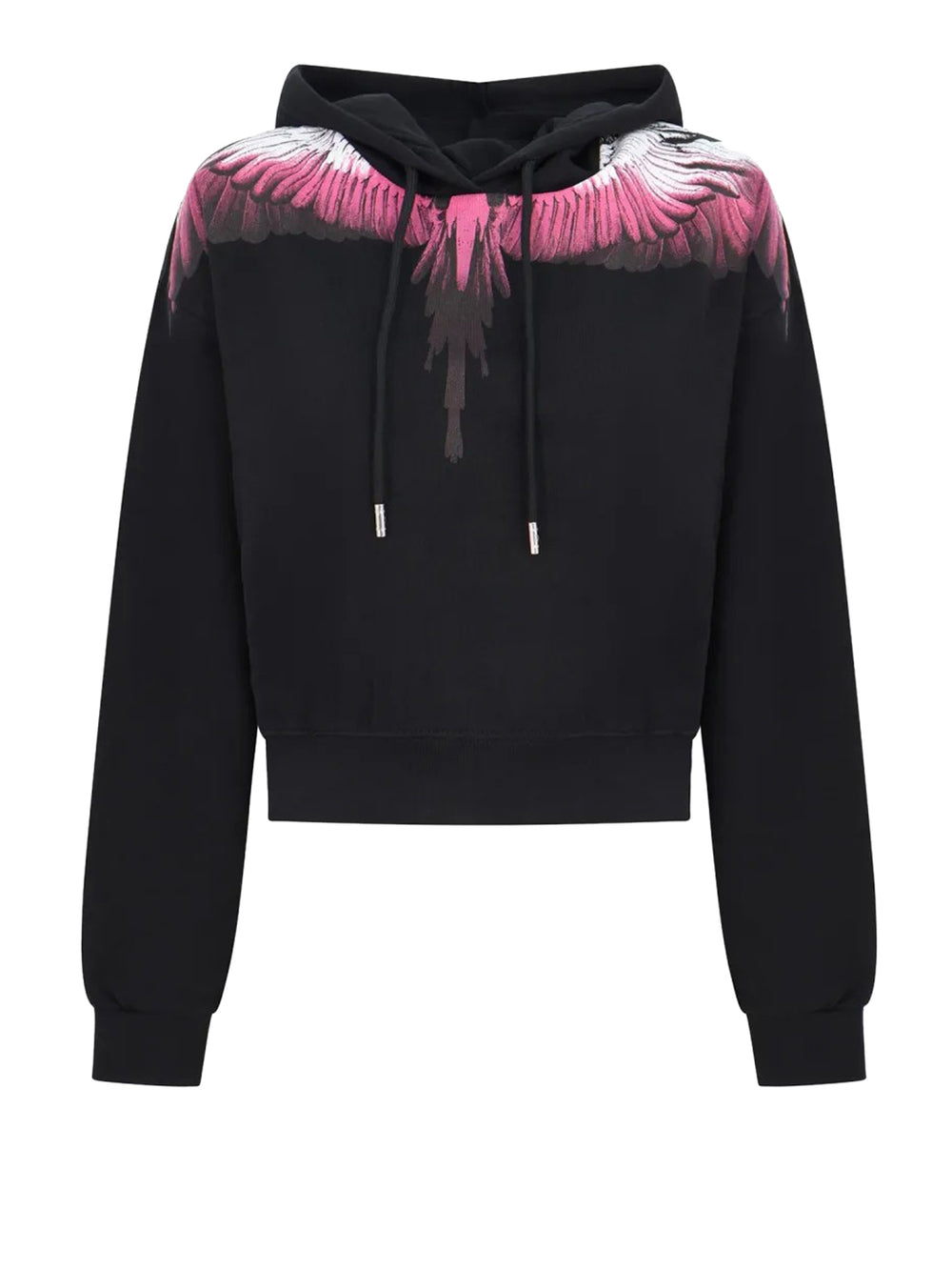 COUNTY OF MILAN Felpa Marcelo Burlon Stampa Wings Nero