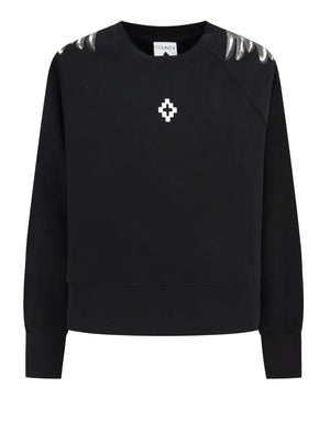 COUNTY OF MILAN Felpa Marcelo Burlon Con Stampa Nero