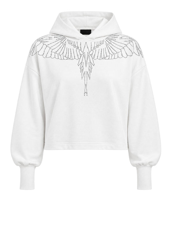 COUNTY OF MILAN Felpa Marcelo Burlon Bianco