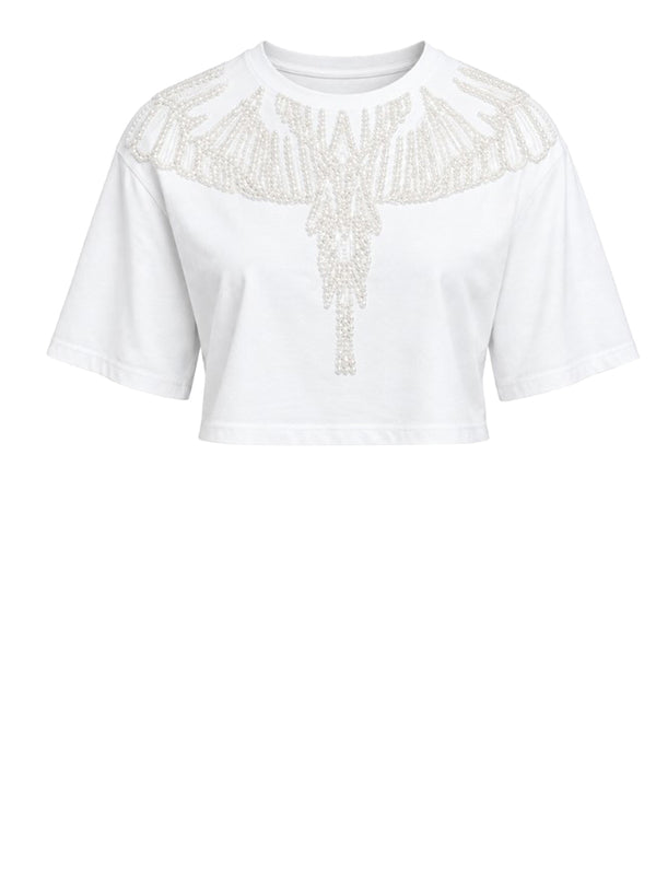 Marcelo Burlon T-Shirt County Of Milan Con Stampa - Off White