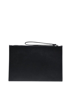COUNTY OF MILAN Pochette Smooth Marcelo Burlon Nero Rosso