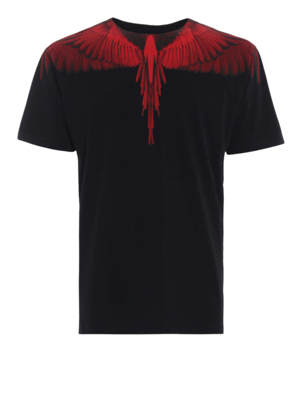 Marcelo Burlon T-Shirt Red Wings County Of Milan - Nero
