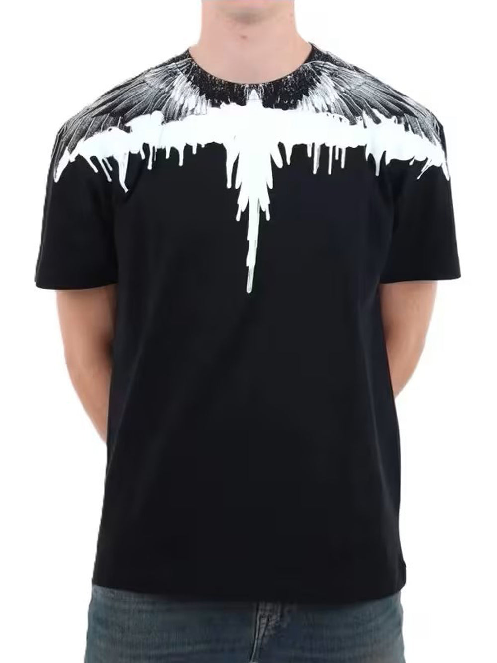 Marcelo Burlon T-Shirt Wings County Of Milan - Nero