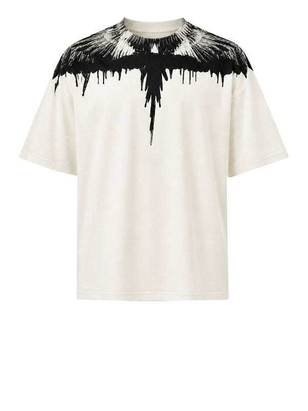 Marcelo Burlon T-Shirt Wings County Of Milan - Cocco