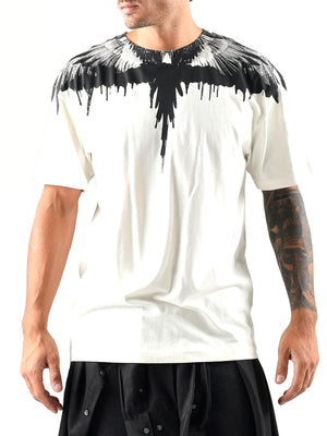 Marcelo Burlon T-Shirt Wings County Of Milan - Cocco
