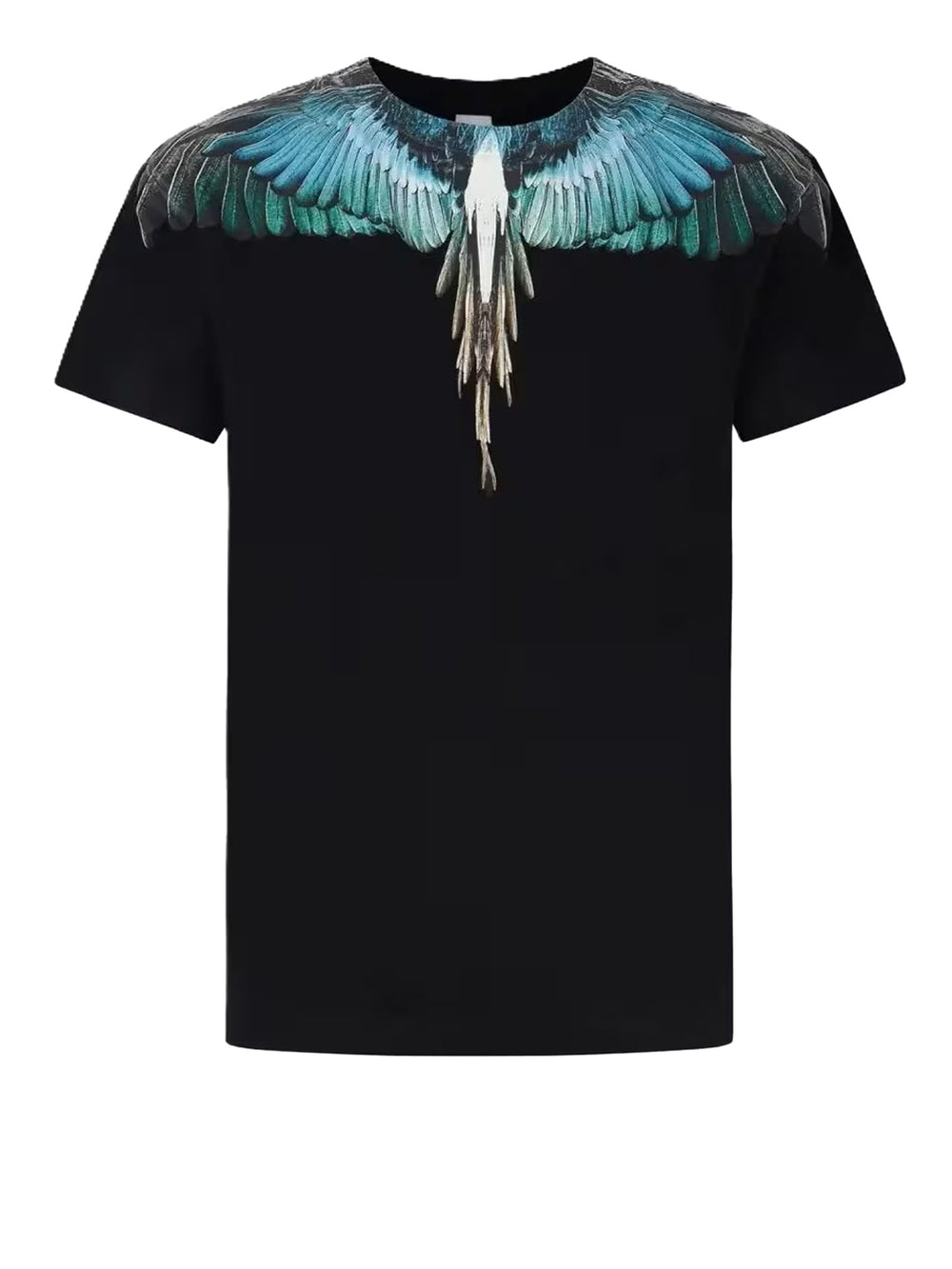 Marcelo Burlon T-Shirt Blue Wings County Of Milan - Nero
