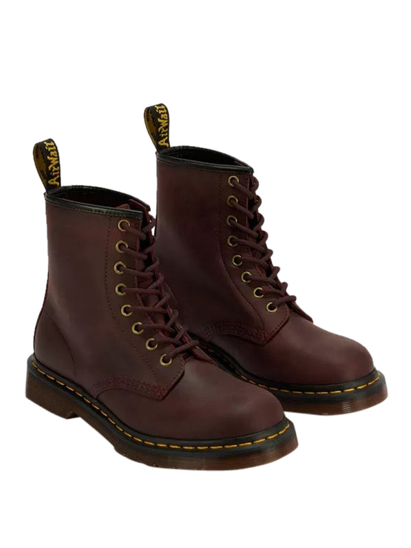 DR MARTENS Anfibio 1460 Crazy Horse Dr Martens - Ciliegia