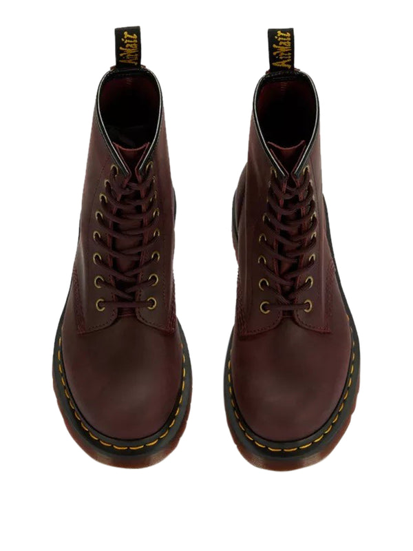DR MARTENS Anfibio 1460 Crazy Horse Dr Martens - Ciliegia