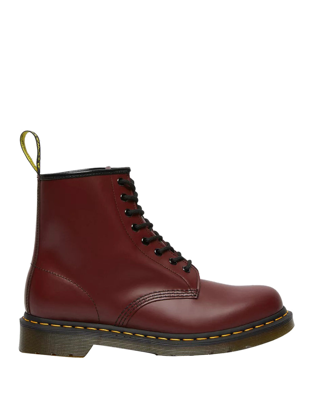 DR MARTENS 1460 Smooth Anfibio Donna - Rosso