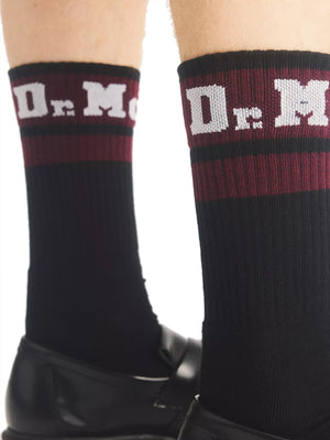 DR MARTENS Dr Martens Calzini Athletic Logo Nero